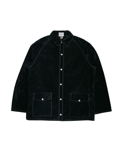The Real McCoy's MJ23014 8HU Leather Welder Jacket Black