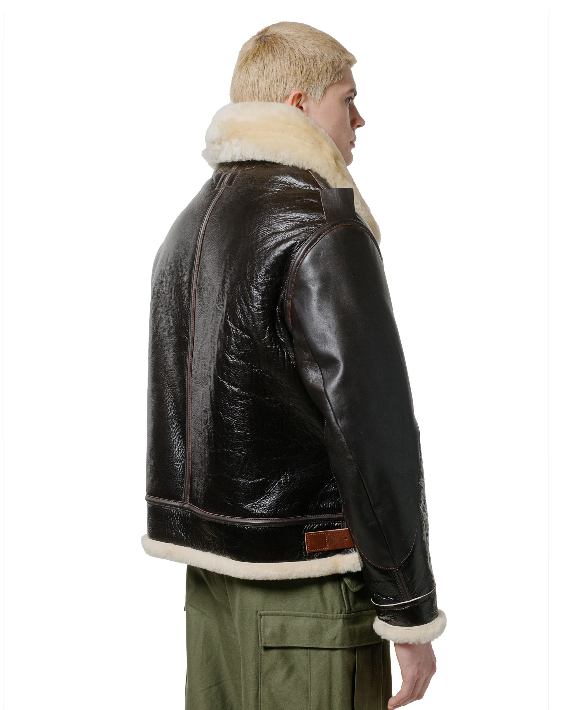 lost & found The Real McCoy's The Real McCoy's MJ23103 Type B-3 Real McCoy Mfg. Co. Seal Brown