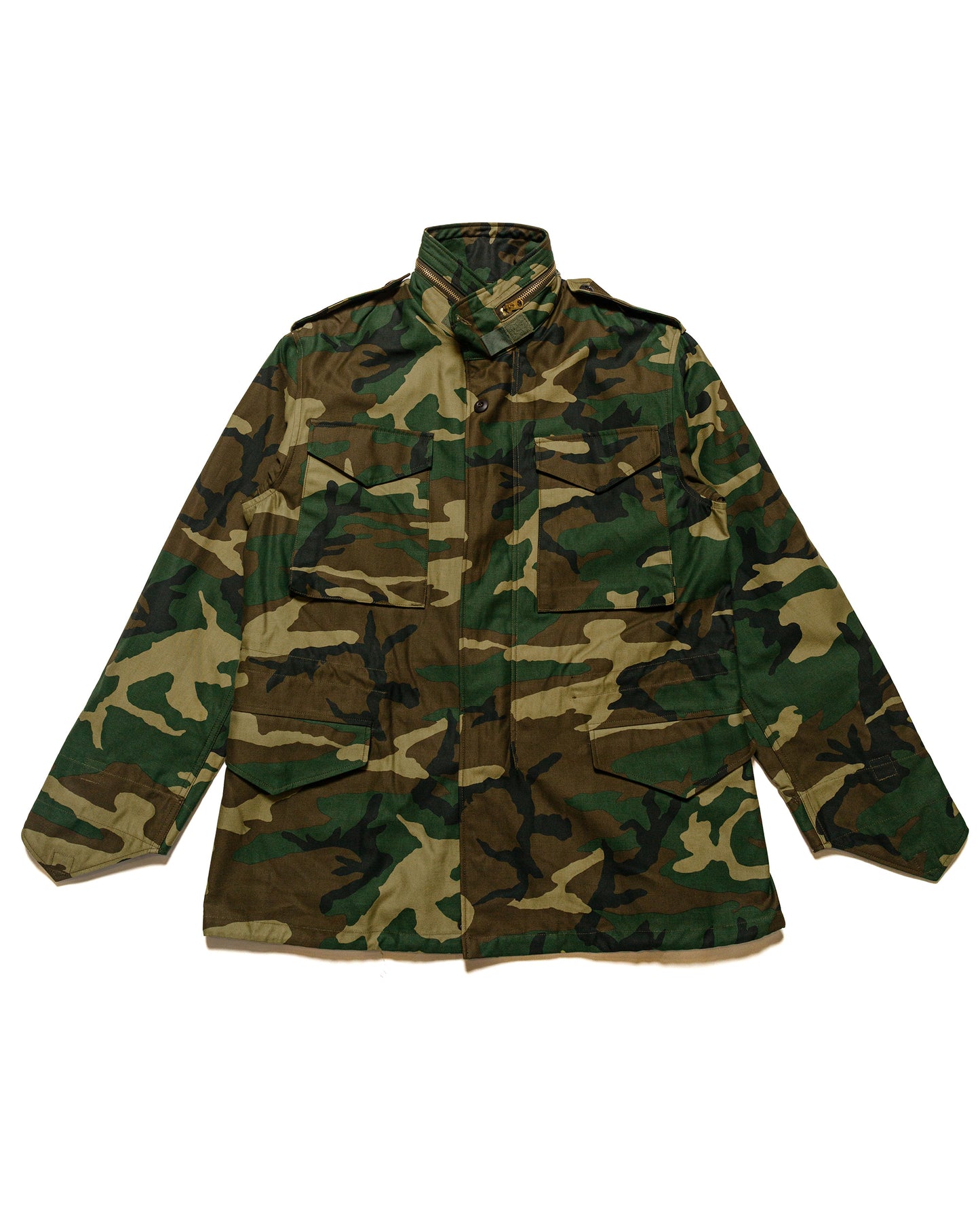 lost & found The Real McCoy's The Real McCoy's MJ23113 Coat, Man's, Field, M-65 / Woodland Olive