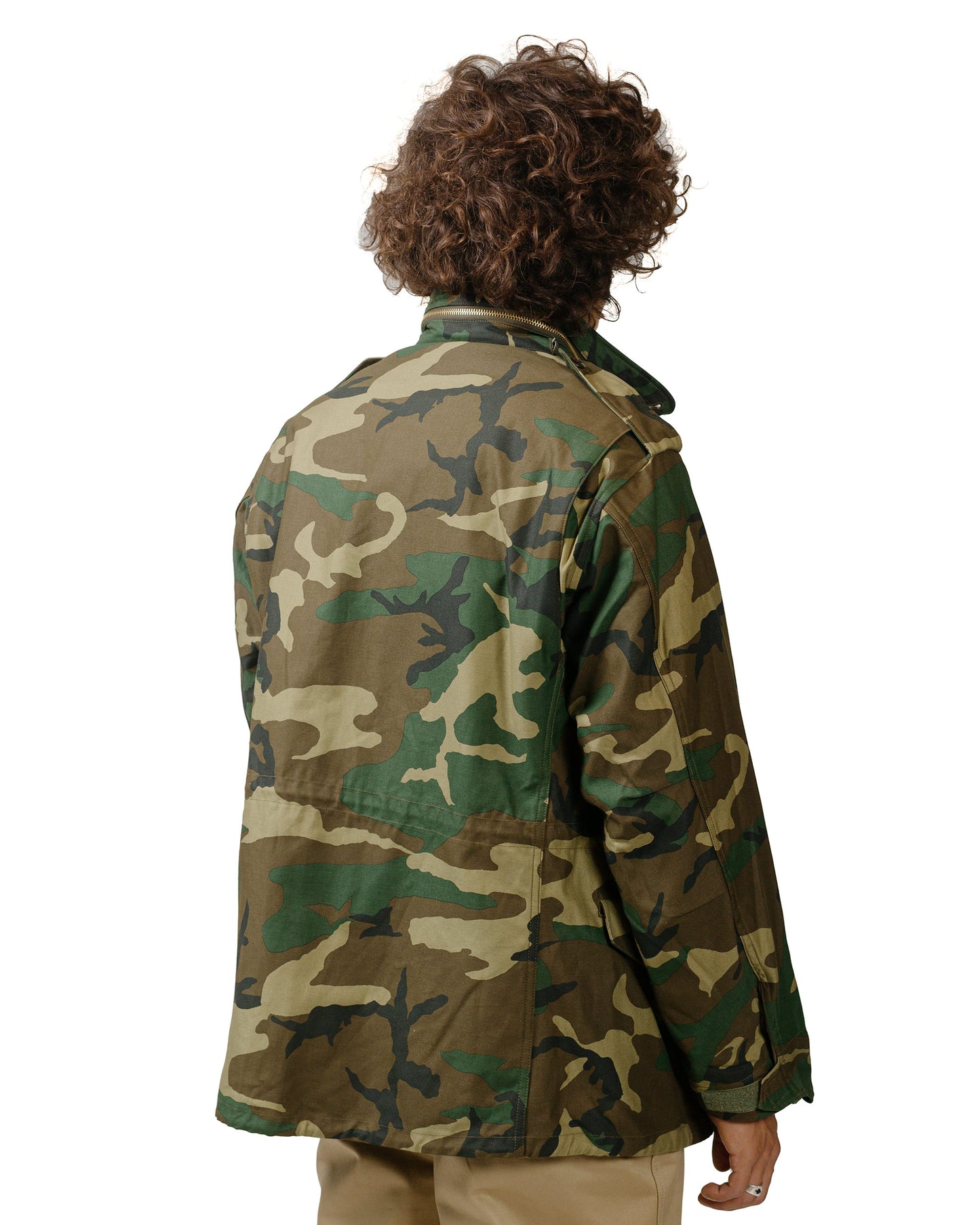 lost & found The Real McCoy's The Real McCoy's MJ23113 Coat, Man's, Field, M-65 / Woodland Olive