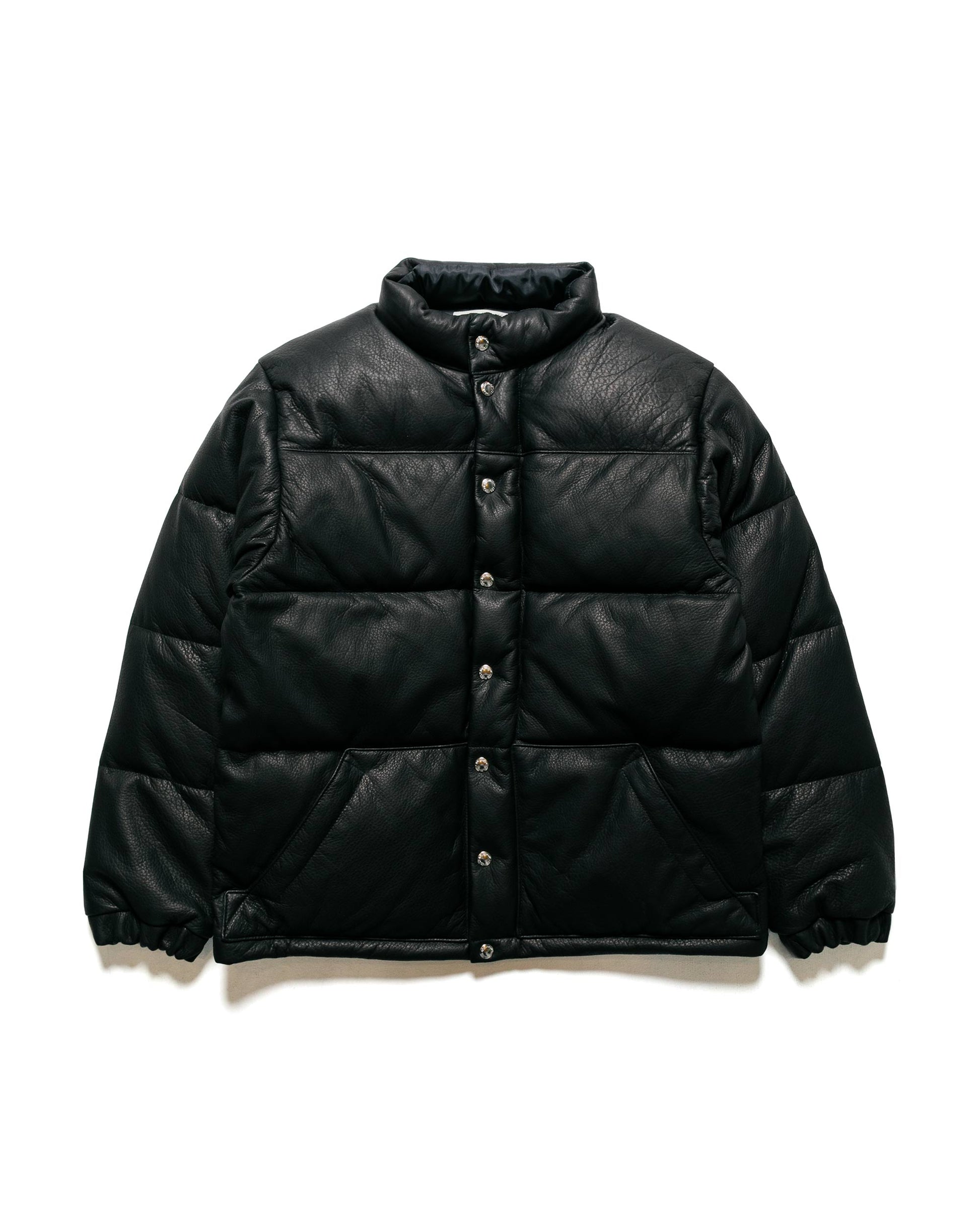 lost & found The Real McCoy's The Real McCoy's MJ23119 Deerskin Down Jacket Black