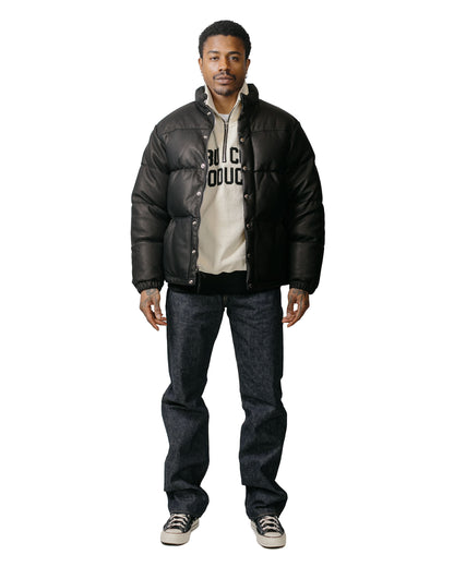 lost & found The Real McCoy's The Real McCoy's MJ23119 Deerskin Down Jacket Black