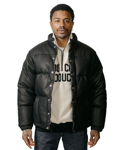 lost & found The Real McCoy's The Real McCoy's MJ23119 Deerskin Down Jacket Black