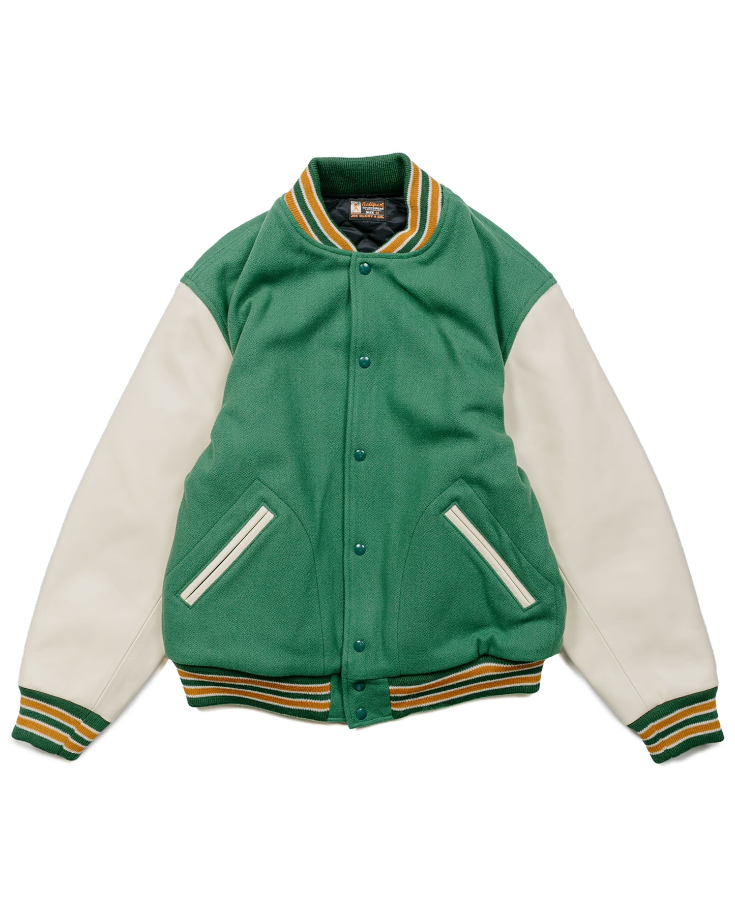 lost & found The Real McCoy's The Real McCoy's MJ23120 Wool Varsity Jacket Shamrock