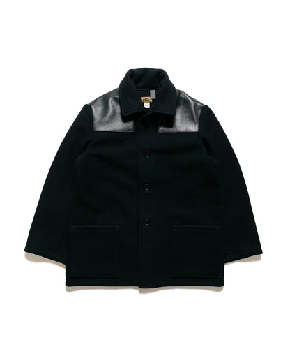 lost & found The Real McCoy's The Real McCoy's MJ23125 Wool Donkey Jacket Navy