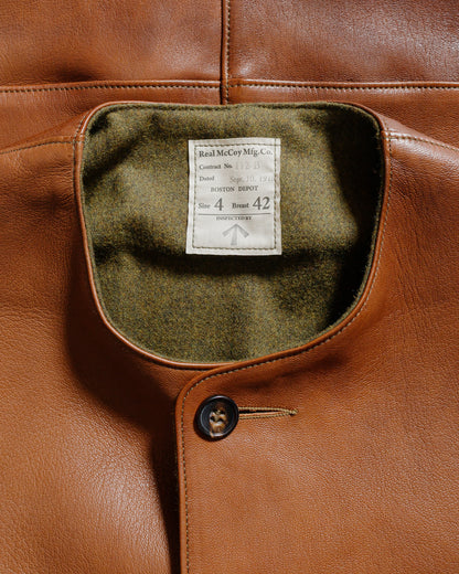 lost & found The Real McCoy's The Real McCoy's MJ24003 Jerkin Vest / Sheepskin Brown