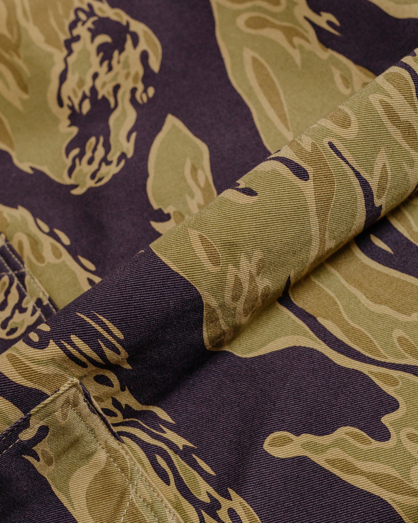 lost & found The Real McCoy's The Real McCoy's MJ24004 Tiger Camouflage Parka / Advisor Khaki