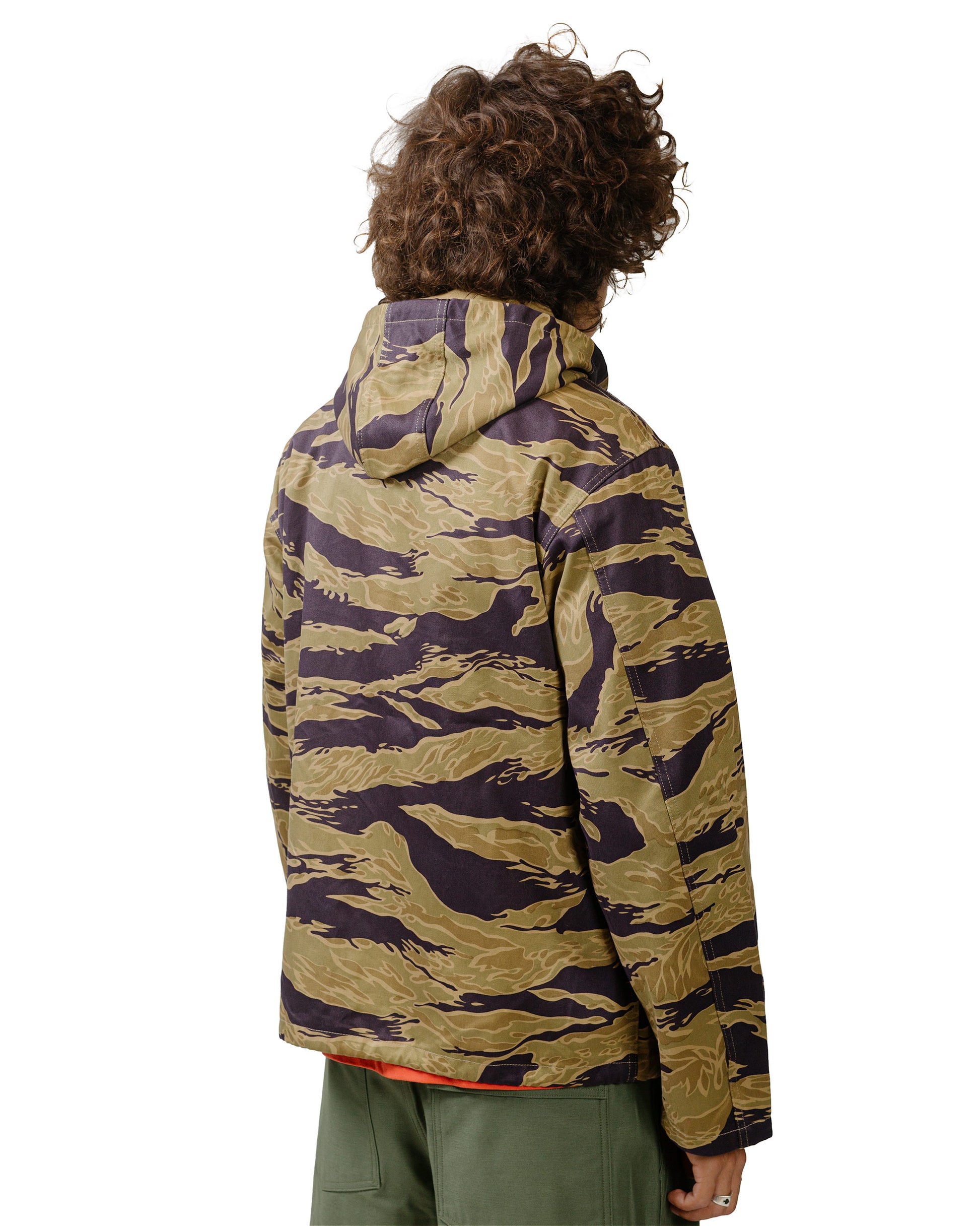 lost & found The Real McCoy's The Real McCoy's MJ24004 Tiger Camouflage Parka / Advisor Khaki