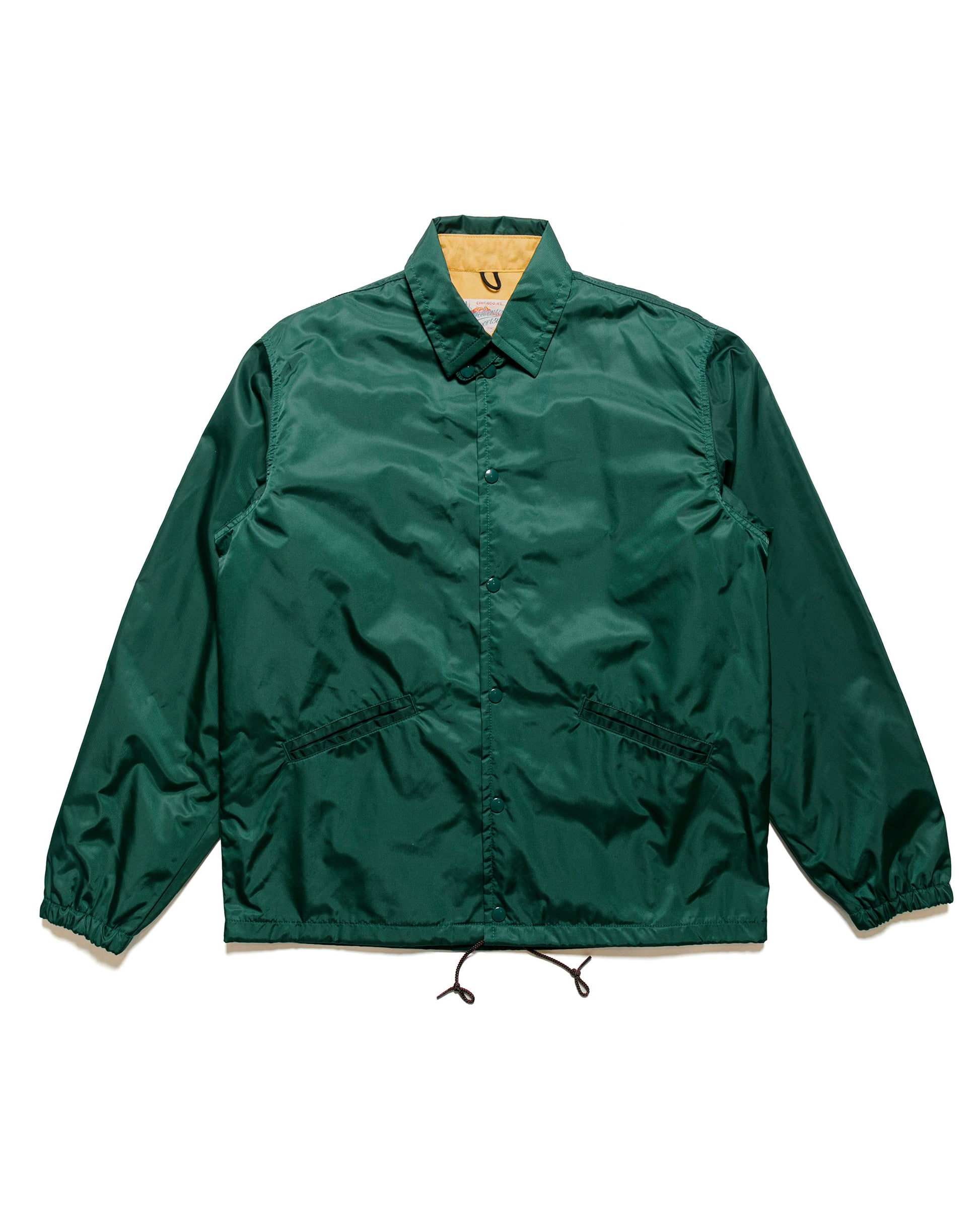 lost & found The Real McCoy's The Real McCoy's MJ24010 Nylon Cotton Lined Coach Jacket Forest