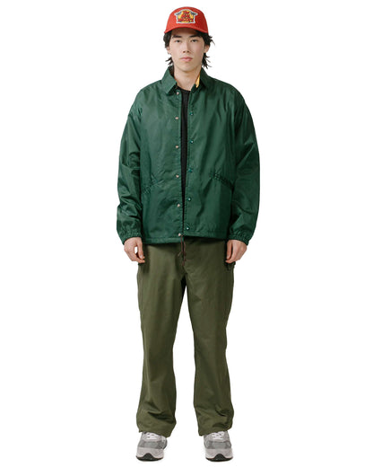 lost & found The Real McCoy's The Real McCoy's MJ24010 Nylon Cotton Lined Coach Jacket Forest