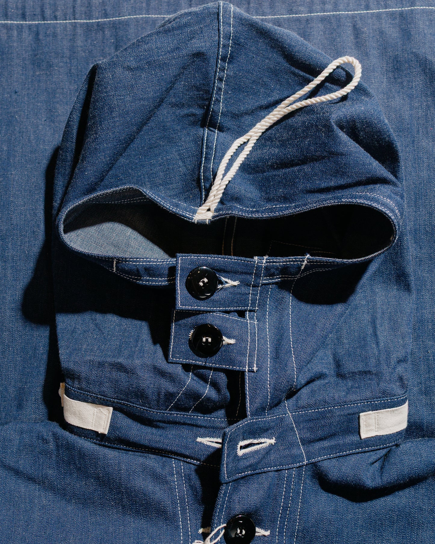 lost & found The Real McCoy's The Real McCoy's MJ24107 U.S. Navy Denim Parka Indigo