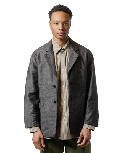 lost & found The Real McCoy's The Real McCoy's MJ24108 Double Diamond Sack Coat / Printed Moleskin Salt & Pepper