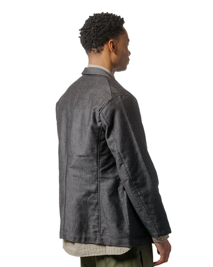 lost & found The Real McCoy's The Real McCoy's MJ24108 Double Diamond Sack Coat / Printed Moleskin Salt & Pepper