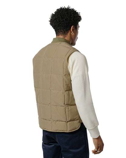 lost & found The Real McCoy's The Real McCoy's MJ24110 Cotton/Nylon Down Vest Olive