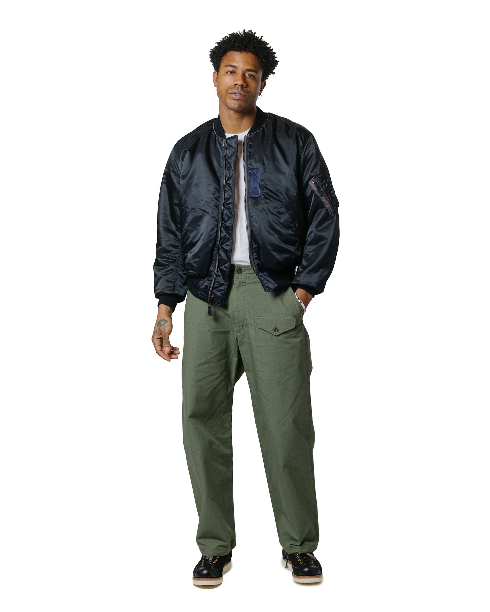 lost & found The Real McCoy's The Real McCoy's MJ24113 Type B-15C Real McCoy Mfg. Co. (Modified) Navy