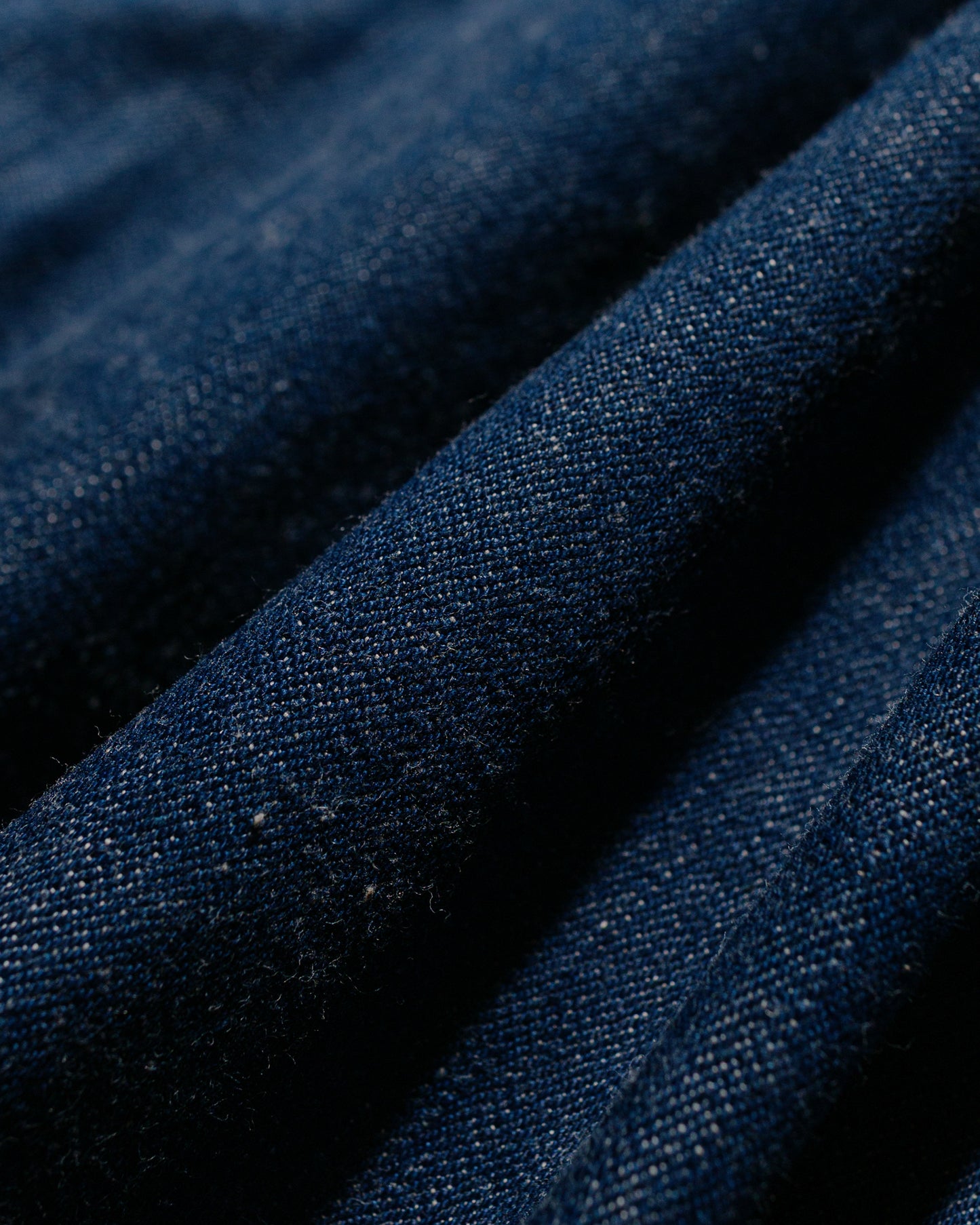 lost & found The Real McCoy's The Real McCoy's MJ25005 Jumper, Working, Denim, Blue Indigo