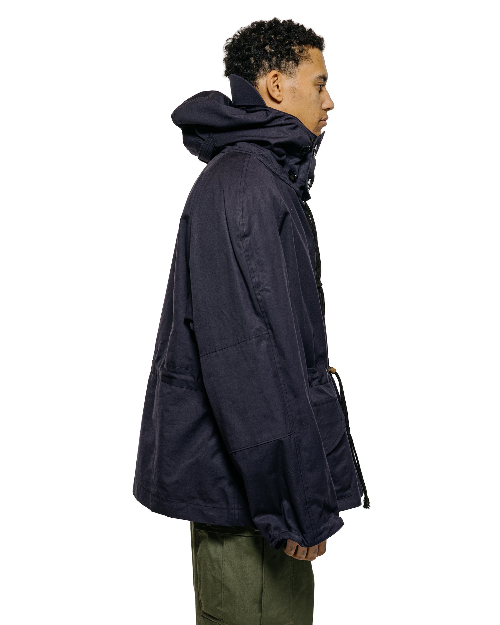 lost & found The Real McCoy's The Real McCoy's MJ25101 Royal Navy Windproof Deck Smock, 1st Pattern Cotton Jacket Navy