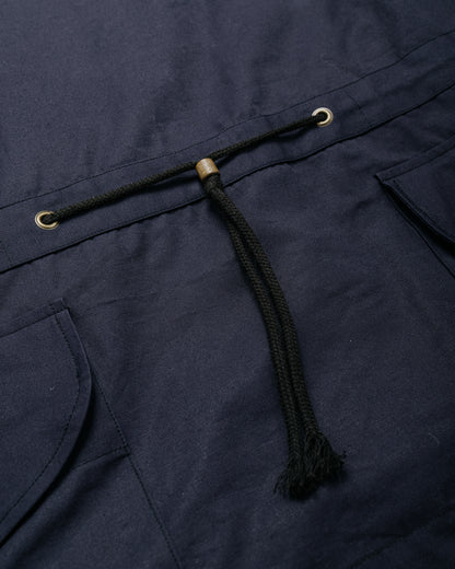 lost & found The Real McCoy's The Real McCoy's MJ25101 Royal Navy Windproof Deck Smock, 1st Pattern Cotton Jacket Navy