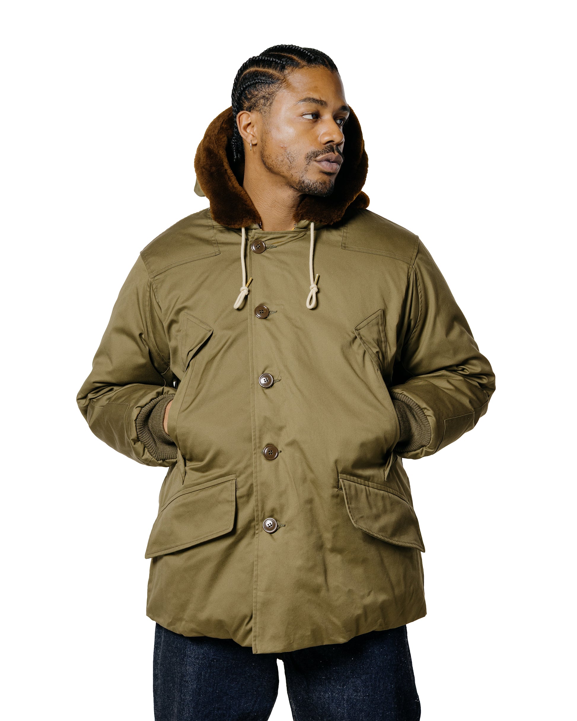 lost & found The Real McCoy's The Real McCoy's MJ25103 Type B-9 Real McCoy MFG.CO Olive