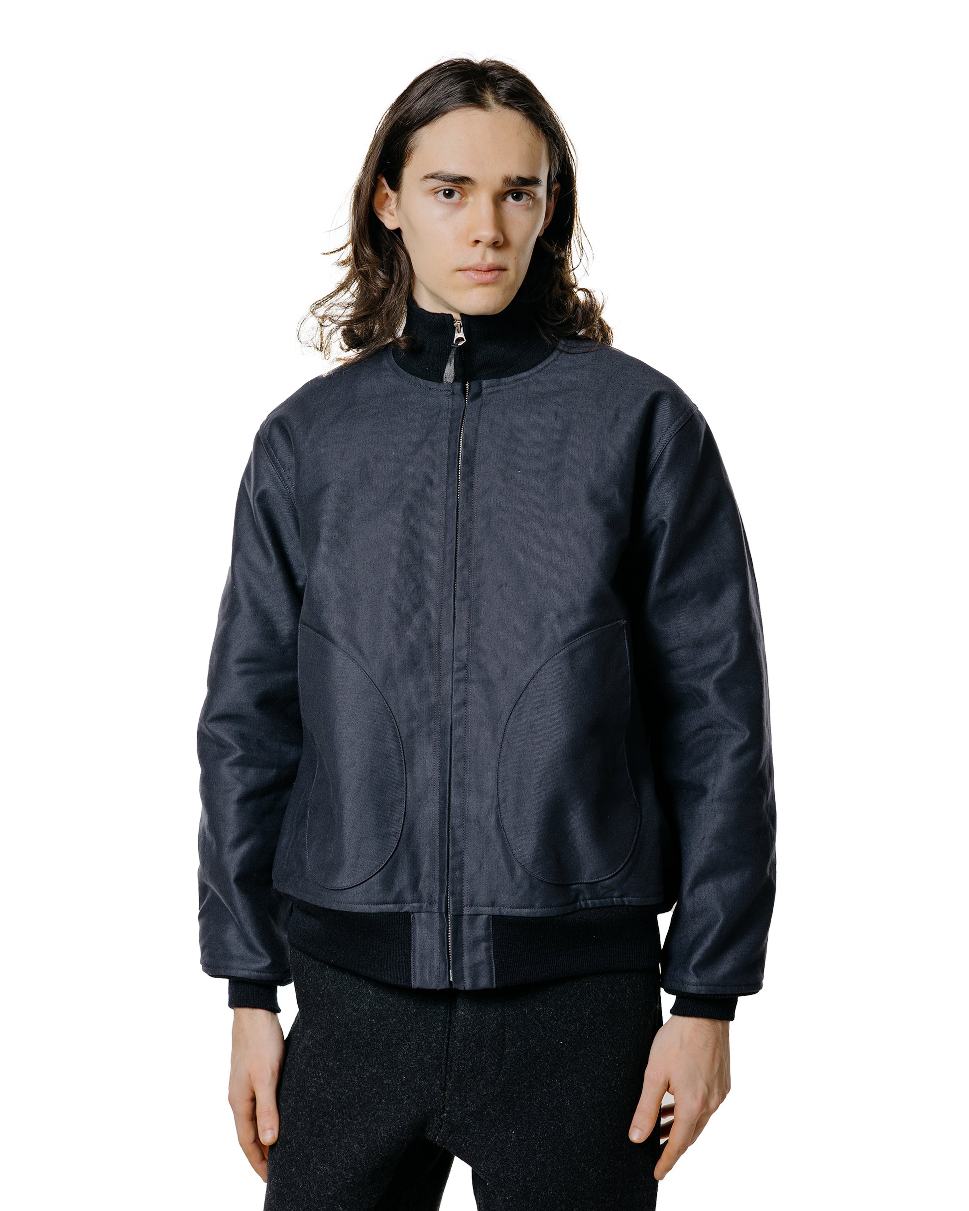 lost & found The Real McCoy's The Real McCoy's MJ25108 U.S.N. Blue Deck Jacket Navy