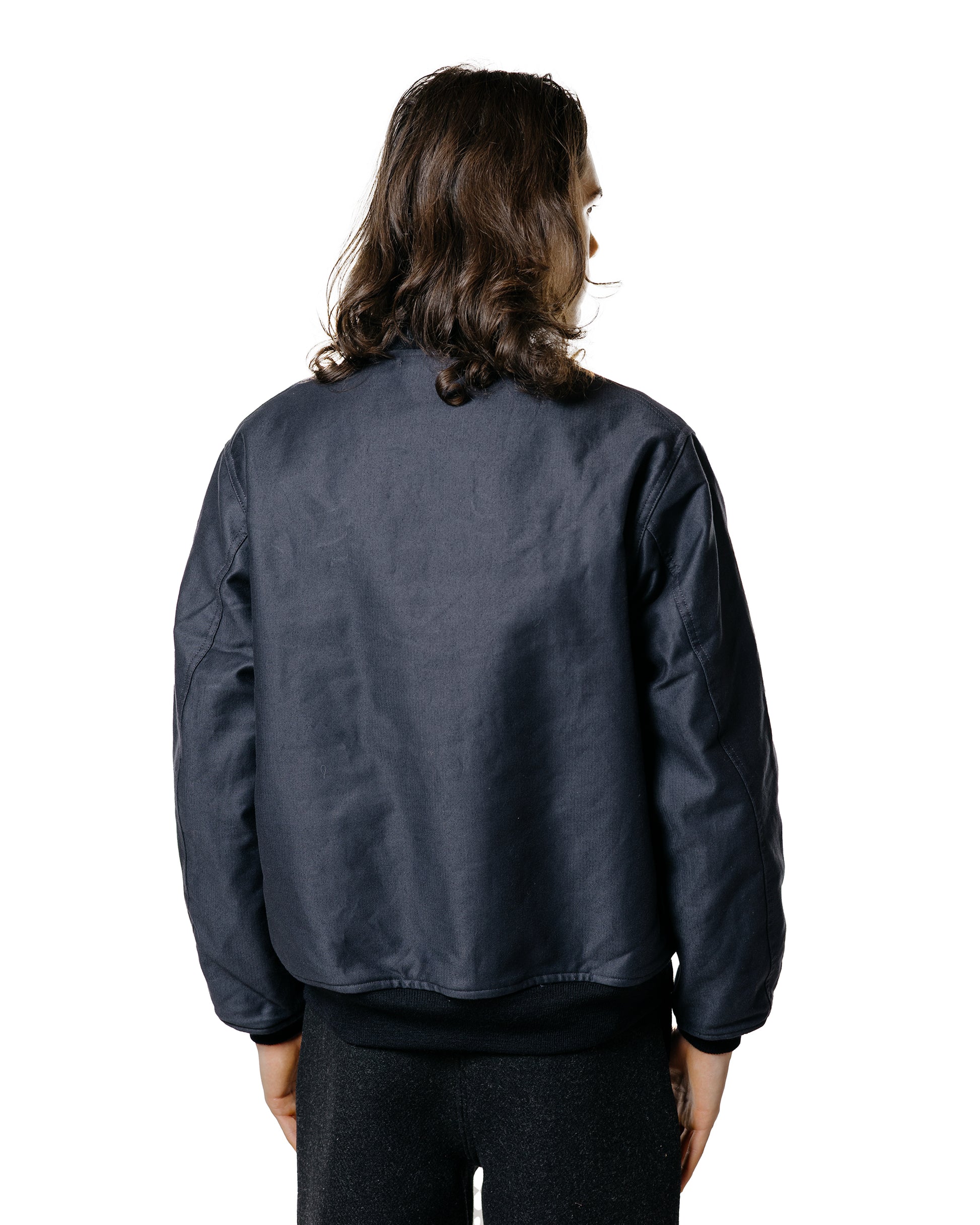 lost & found The Real McCoy's The Real McCoy's MJ25108 U.S.N. Blue Deck Jacket Navy
