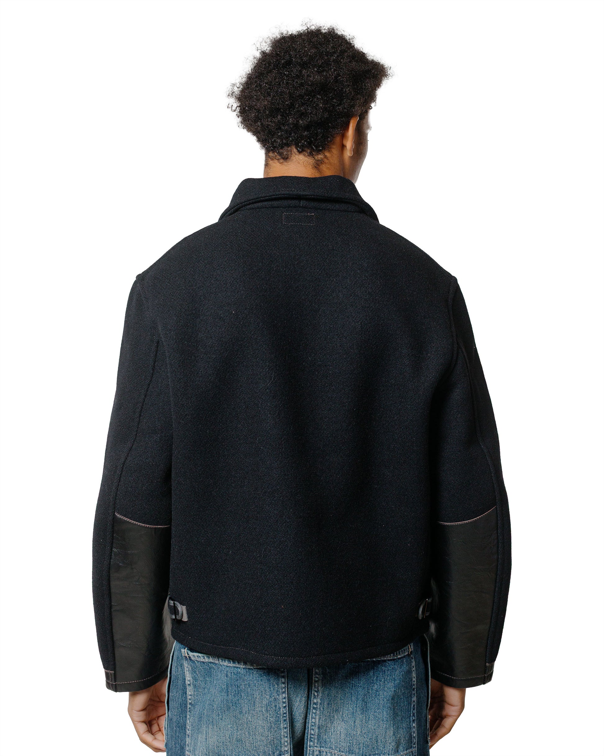 lost & found The Real McCoy's The Real McCoy's MJ25111 Wool Field Sports Jacket Black