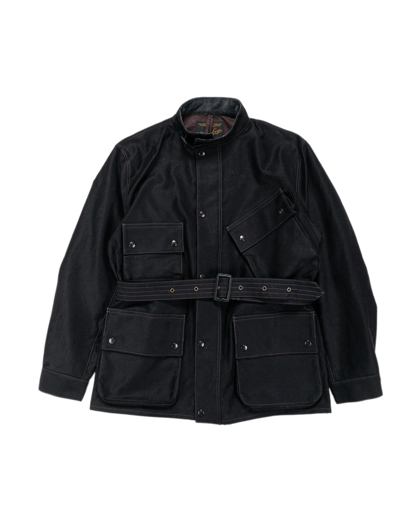 lost & found The Real McCoy's The Real McCoy's MJ25122 Heavy Cotton Enduro Racing Jacket Black
