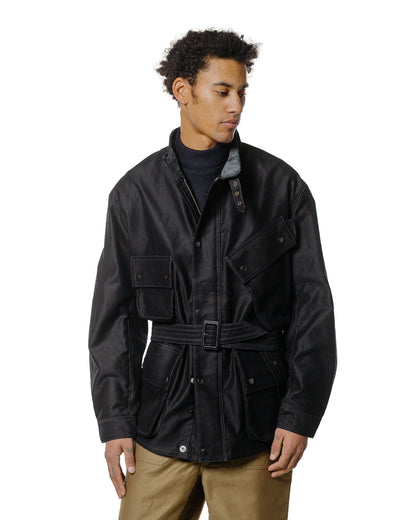 lost & found The Real McCoy's The Real McCoy's MJ25122 Heavy Cotton Enduro Racing Jacket Black
