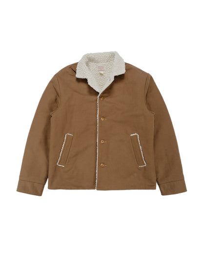 lost & found The Real McCoy's The Real McCoy's MJ25125 Moleskin Ranch Coat Brown