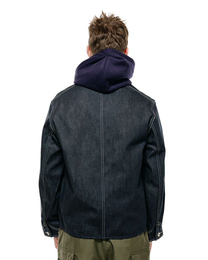 lost & found The Real McCoy's The Real McCoy's MJ26009 WWII Denim Engineer Coat Indigo