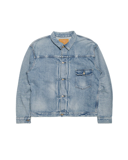 The Real McCoy's MJ26012 Lot.001XXJ  Early Model, Light Wash Indigo