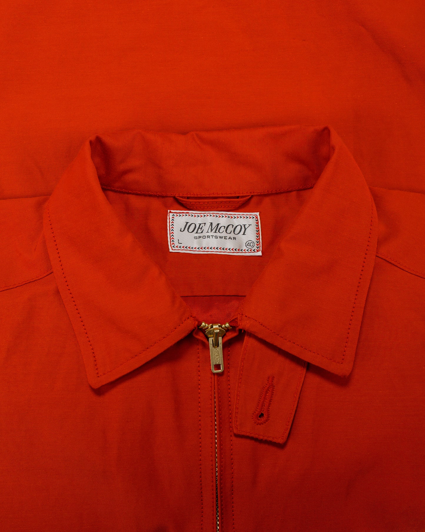lost & found The Real McCoy's The Real McCoy's MJ26017 All-Weather Swing Jacket Red
