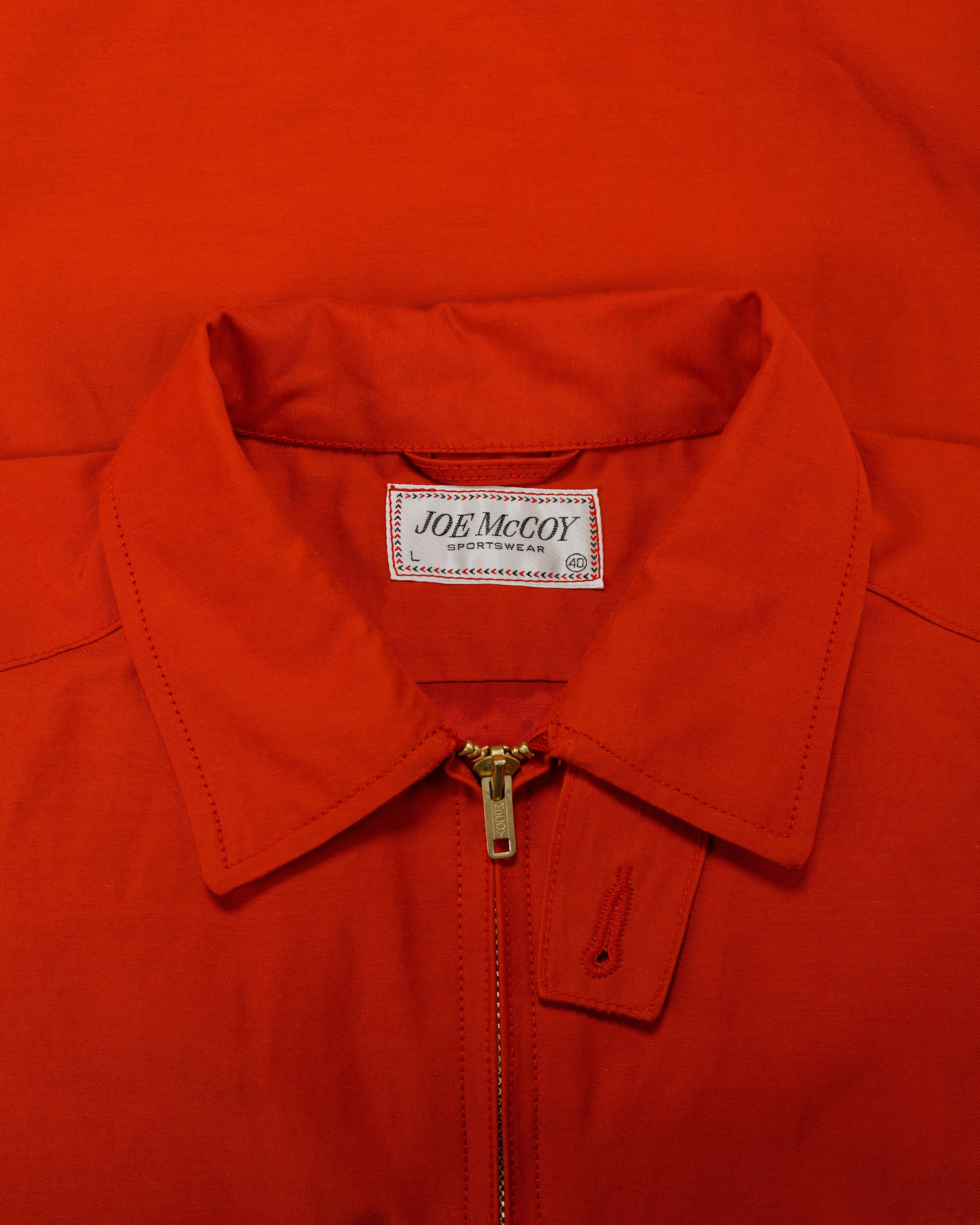 lost & found The Real McCoy's The Real McCoy's MJ26017 All-Weather Swing Jacket Red