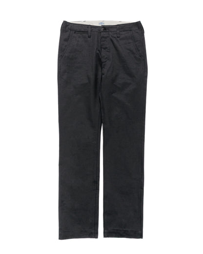 lost & found The Real McCoy's The Real McCoy's MP19010 Blue Seal Chino Trousers Black