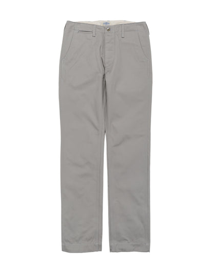 lost & found The Real McCoy's The Real McCoy's MP19010 Blue Seal Chino Trousers Medium Gray