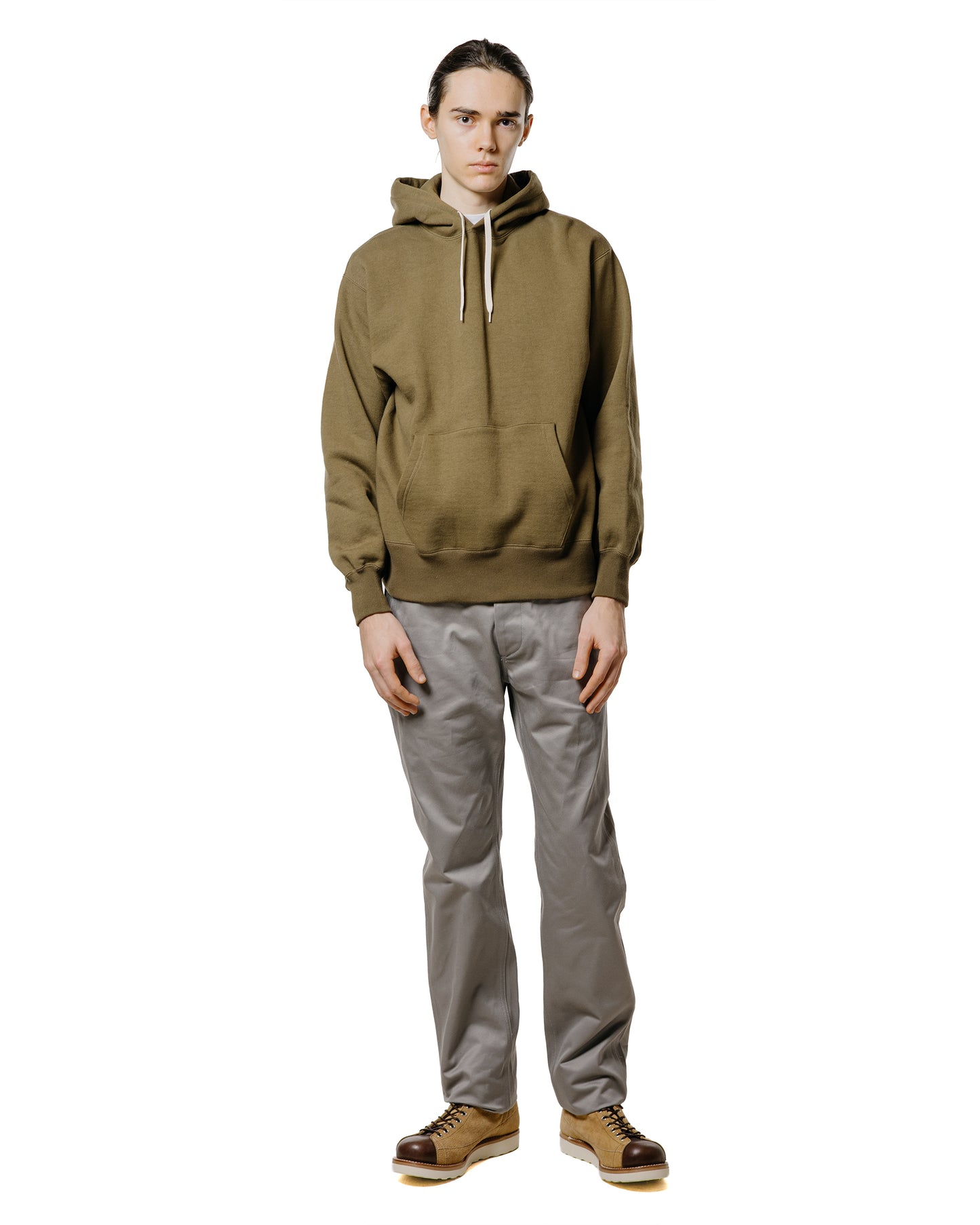 lost & found The Real McCoy's The Real McCoy's MP19010 Blue Seal Chino Trousers Medium Gray