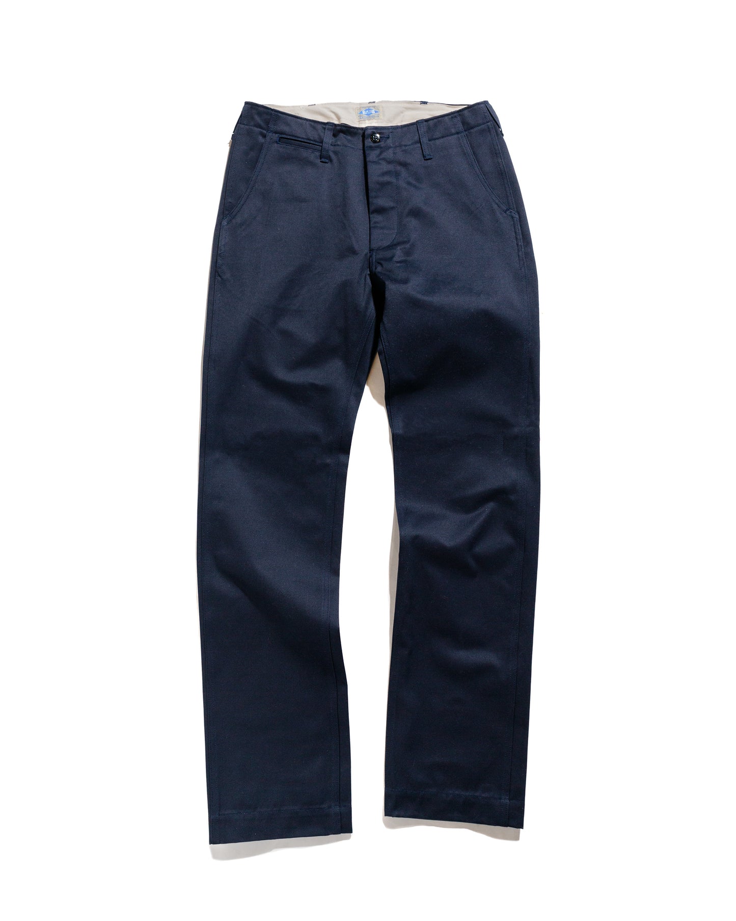 lost & found The Real McCoy's The Real McCoy's MP19010 Blue Seal Chino Trousers Navy