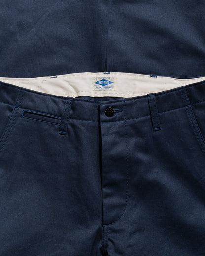 lost & found The Real McCoy's The Real McCoy's MP19010 Blue Seal Chino Trousers Navy
