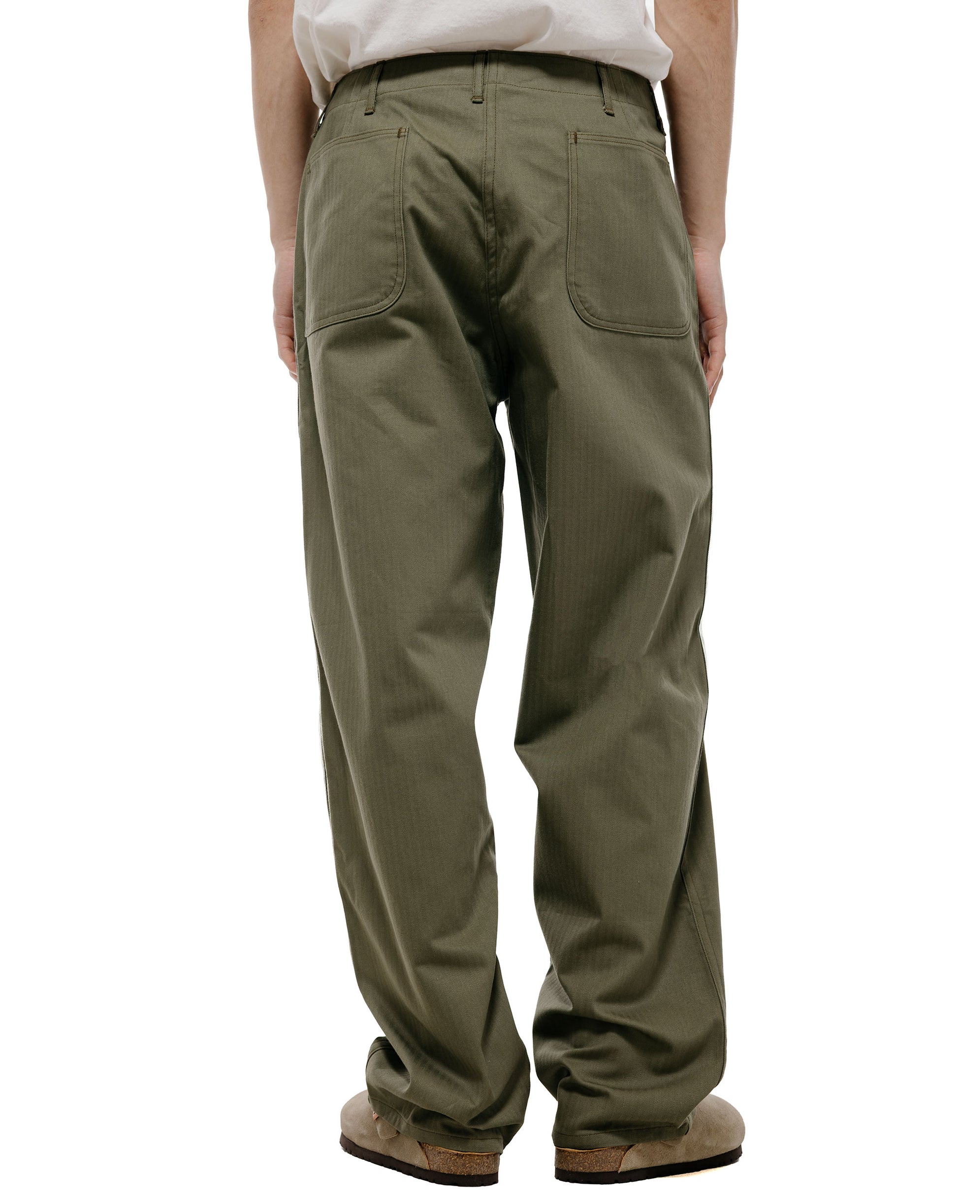 lost & found The Real McCoy's The Real McCoy's MP22007 Trousers, Utility N-3 (Model 220) Olive