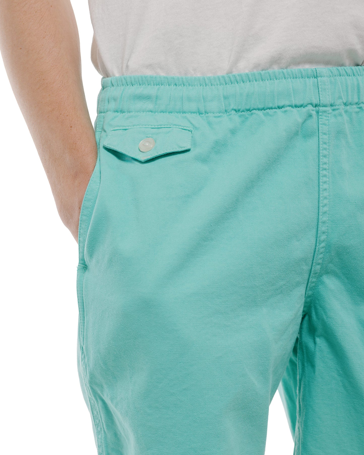 lost & found The Real McCoy's The Real McCoy's MP22015 Cotton Drill Swim Shorts (Over-Dyed) Teal