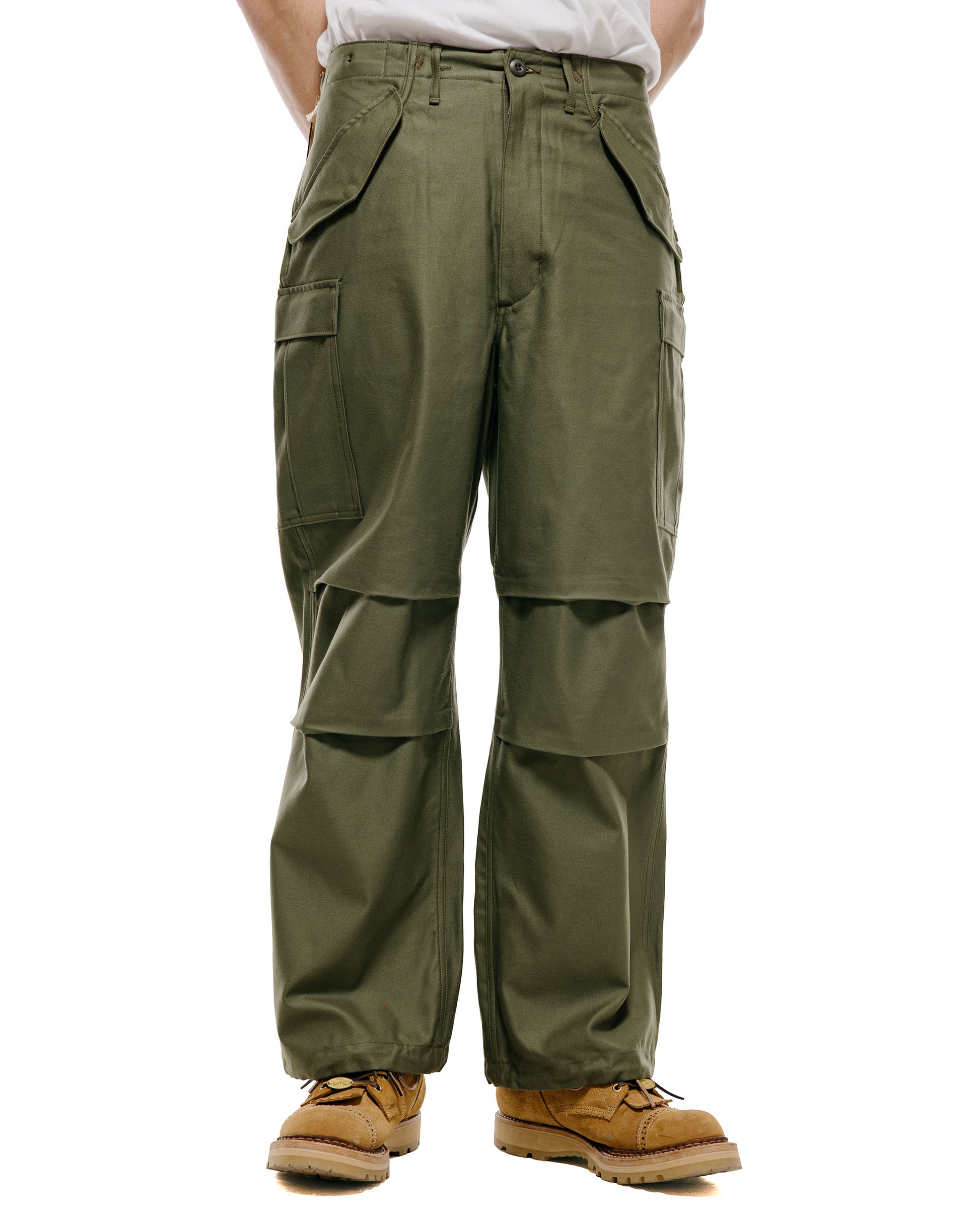 lost & found The Real McCoy's The Real McCoy's MP22101 Trousers, Men's, Field, M-65 Olive
