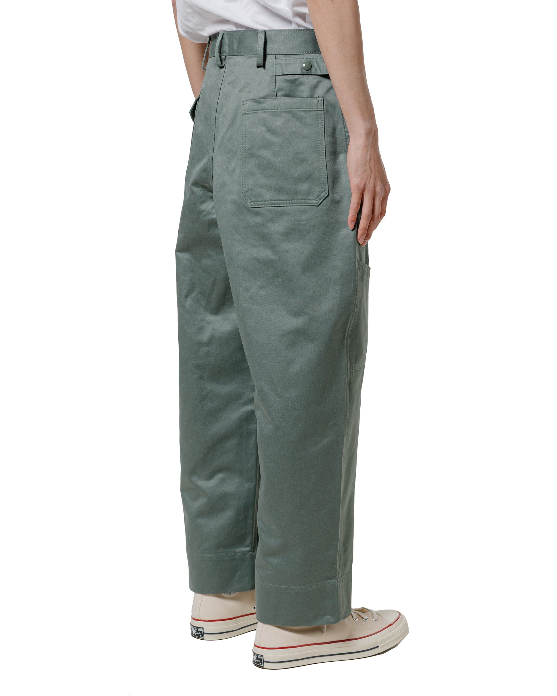 lost & found The Real McCoy's The Real McCoy's MP22103 Trousers, Utility, Cotton / USAF Sage Green