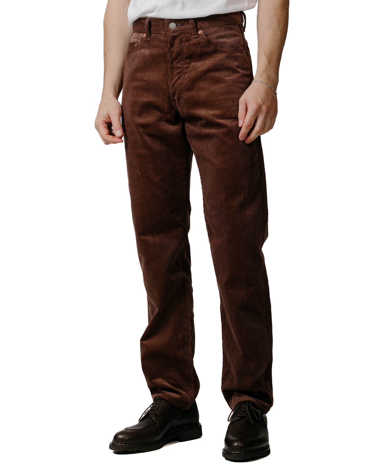 lost & found The Real McCoy's The Real McCoy's MP22107 Corduroy Trousers Lot.906 Brown