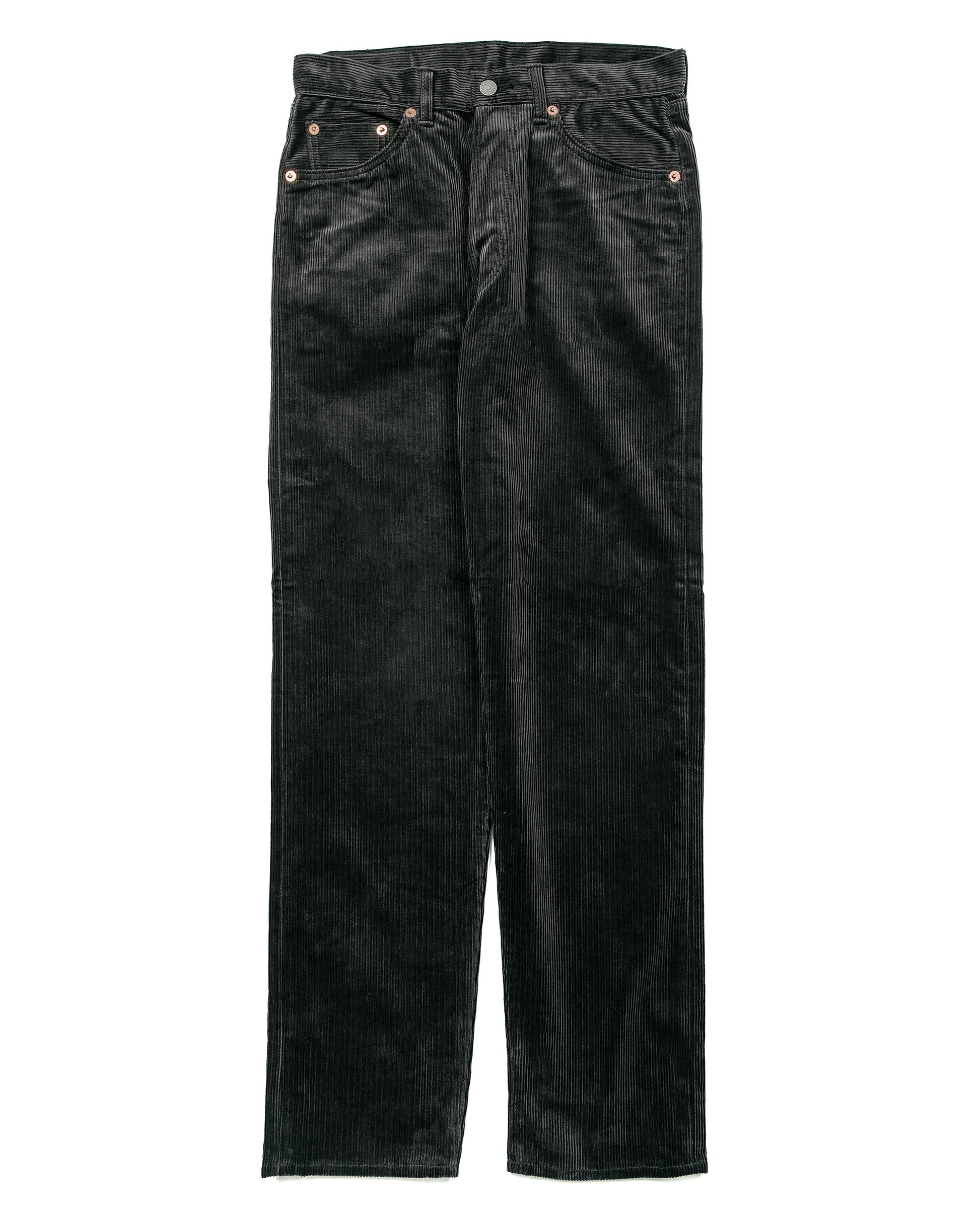 lost & found The Real McCoy's The Real McCoy's MP22107 Corduroy Trousers Lot.906 Charcoal