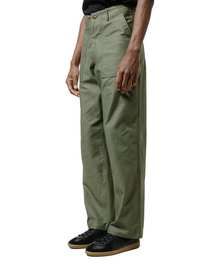 lost & found The Real McCoy's The Real McCoy's MP23003 Trousers, Men's, Cotton Sateen, OG-107 Olive