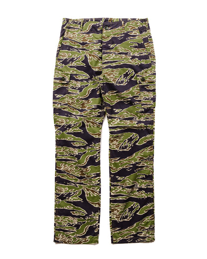 lost & found The Real McCoy's The Real McCoy's MP23004 Tiger Camouflage Trousers / Late War Green