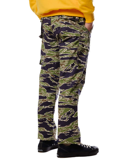 lost & found The Real McCoy's The Real McCoy's MP23004 Tiger Camouflage Trousers / Late War Green