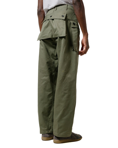 lost & found The Real McCoy's The Real McCoy's MP23006 P-44 Utility Trousers Sage Green