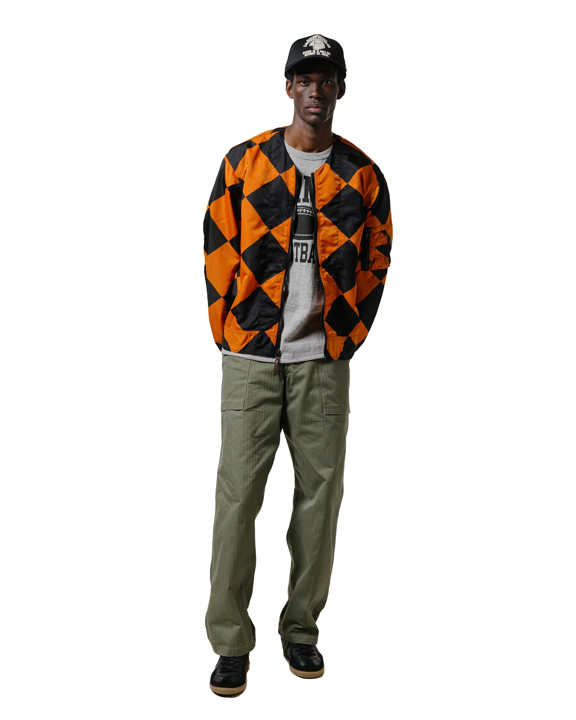 lost & found The Real McCoy's The Real McCoy's MP23006 P-44 Utility Trousers Sage Green