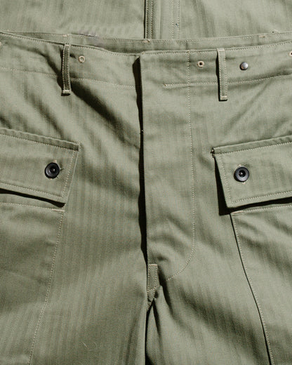 lost & found The Real McCoy's The Real McCoy's MP23006 P-44 Utility Trousers Sage Green